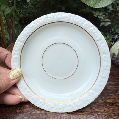 Чайная пара Rosenthal Classic Rose с золотой каймой 200 мл Германия