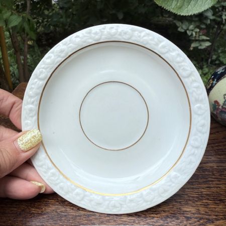 Чайная пара Rosenthal Classic Rose с золотой каймой 200 мл Германия   
