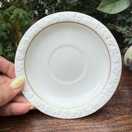 Чайная пара Rosenthal Classic Rose с золотой каймой 200 мл Германия   