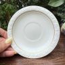 Чайная пара Rosenthal Classic Rose с золотой каймой 200 мл Германия   