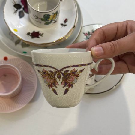 Сет с изъянами Цветы 10 предметов 