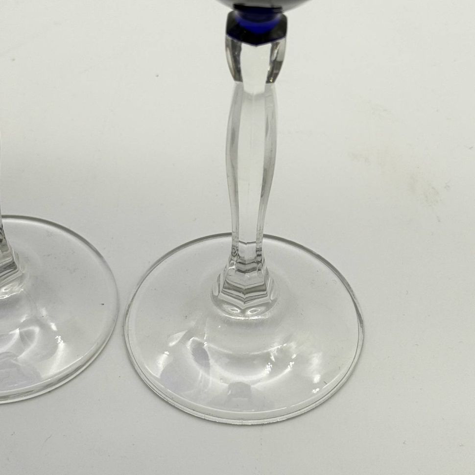 Рюмка набор 6 шт. Jihlavske Sklarny Bohemia 120 мл цветной хрусталь Чехия