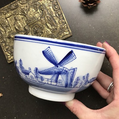 Миска чаша фарфор Голландия