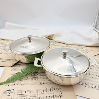 Террин с крышкой Solo 1 л серебрение 100 Голландия