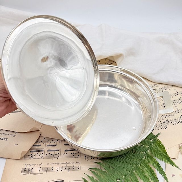 Террин с крышкой Solo 1 л серебрение 100 Голландия