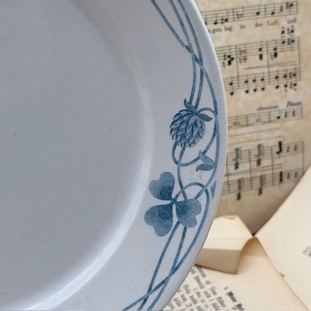 Тарелка Sarreguemines Trefle Модерн 24 см Франция