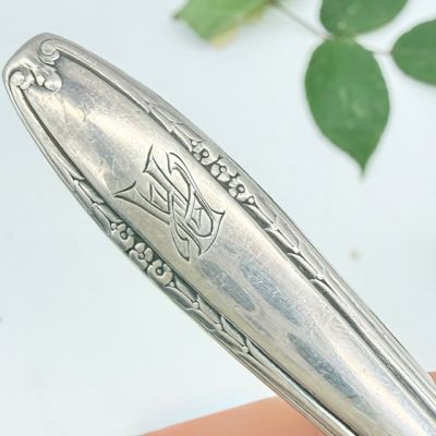 Вилка десертная 16 см серебрение Франция  