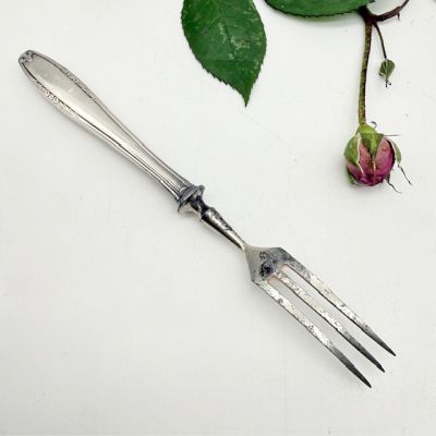 Вилка десертная 16 см серебрение Франция  