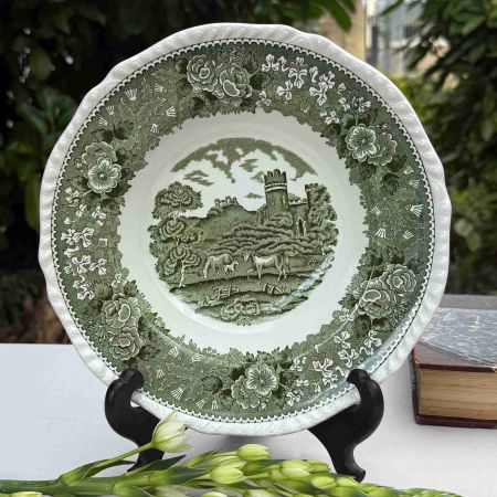 Тарелка глубокая Adams Wedgwood group English Scenic 23 см Англия уценка