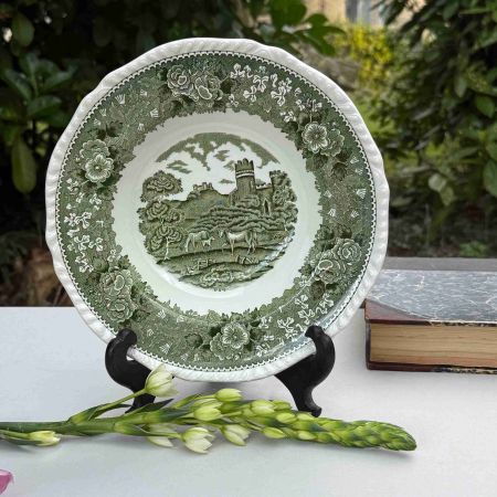 Тарелка глубокая Adams Wedgwood group English Scenic 23 см Англия уценка