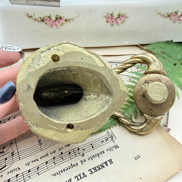 Дверной молоток Лошадь 15 см бронза