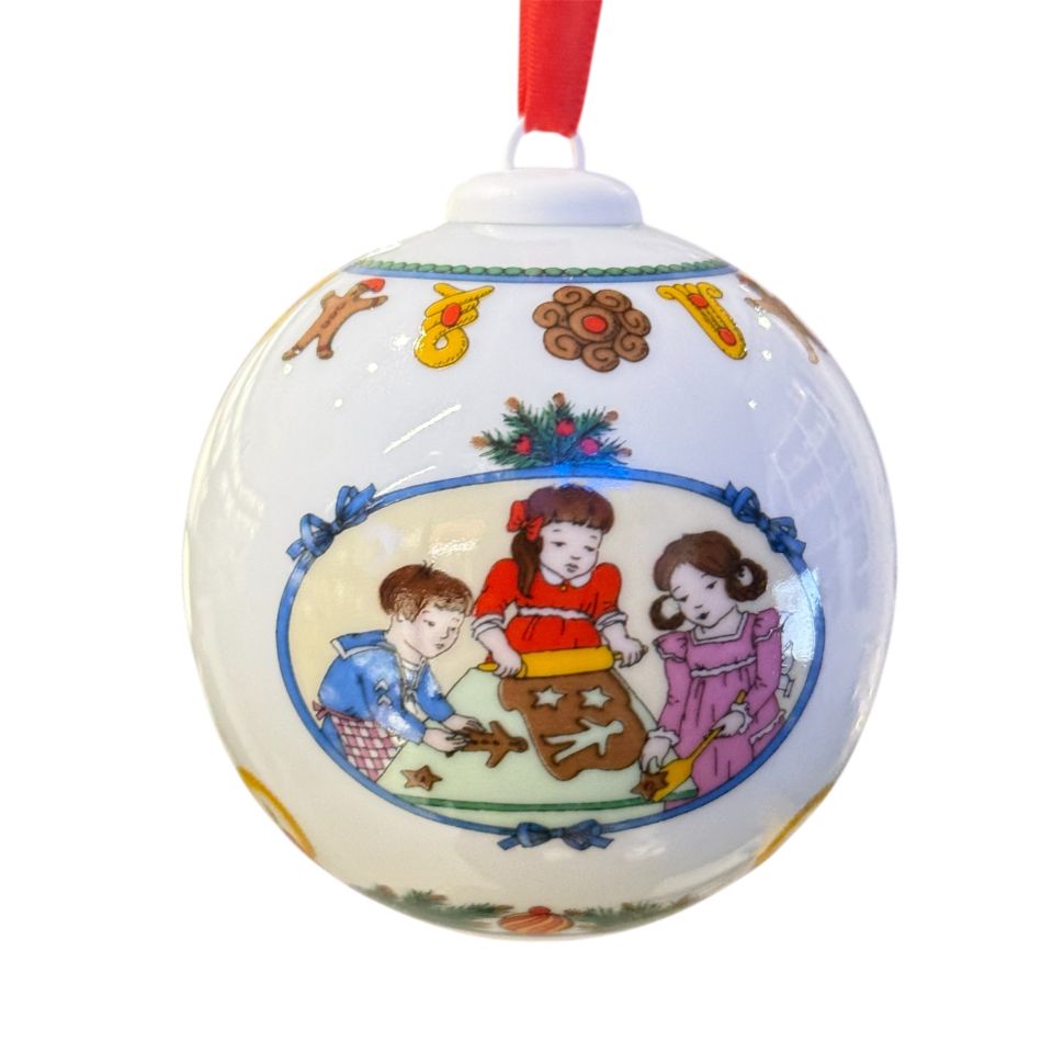 Подвес Шар рождественский 1996 Hutschenreuther Германия