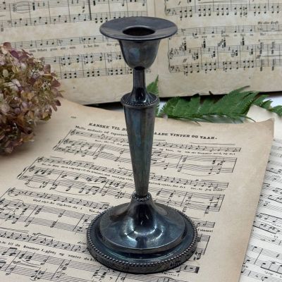 Подсвечник на одну свечу 18 см KELTUM мельхиор