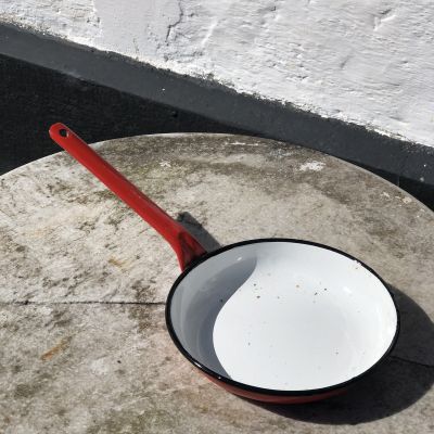 Сковорода 40 см эмалированная