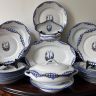 Тарелка Limoges WG et Cie конец XIX в 25 см фарфор Франция 1 категория      