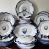 Тарелка Limoges WG et Cie конец XIX в 25 см фарфор Франция 1 категория      