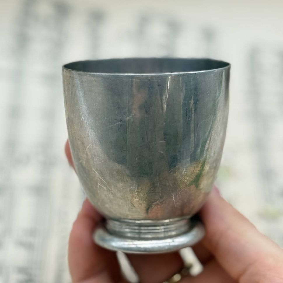 Рюмка бокал 100 мл серебрение