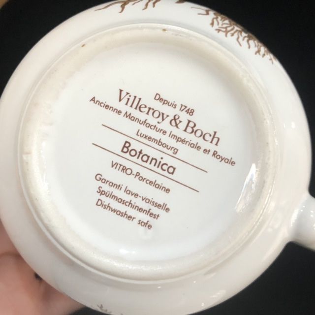 Чайная пара Botanica капучино 250 мл ВиллеройБох 2 категория