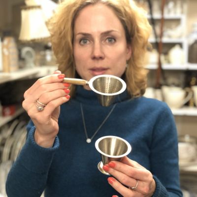 Ситечко со стаканом Rostfritt, сталь