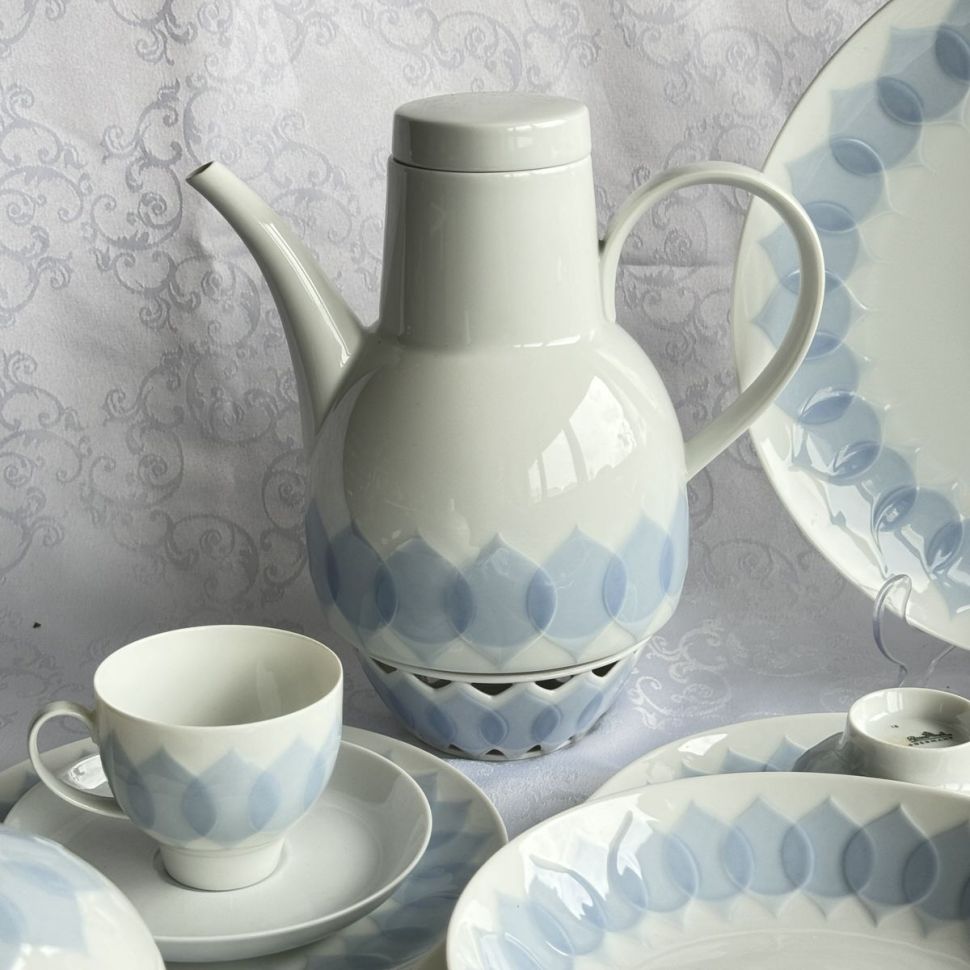 Кофейник Rosenthal Lotus Azure 1,6 л Германия