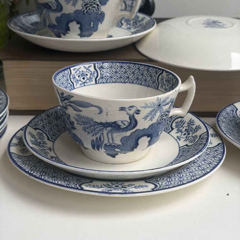 Чайное трио Wood&Sons Yuan 250 мл Англия 100 лет