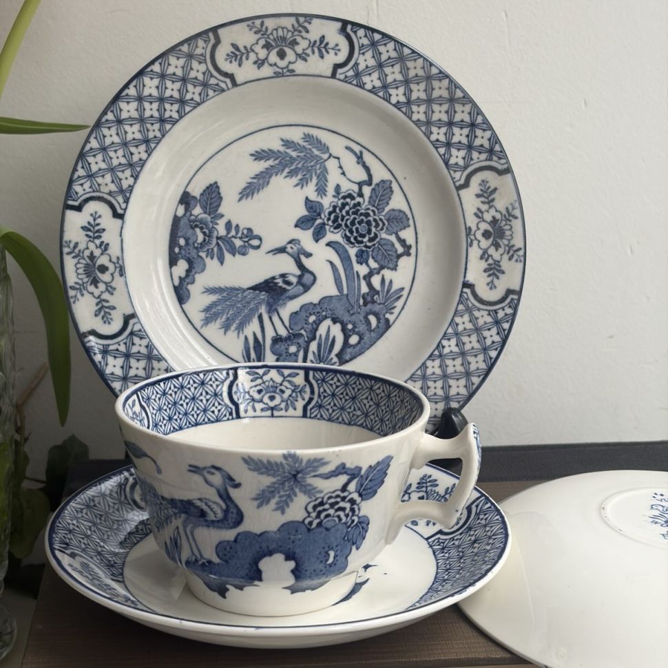 Чайное трио Wood&Sons Yuan 250 мл Англия 100 лет