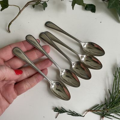 Ложка кофейная 12 см мельхиор