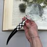 Лупа круглая для чтения Шахматы 29 см сталь 