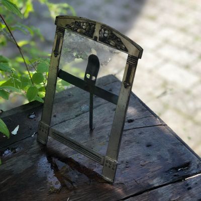 Рамка для фото 21 см металл стекло