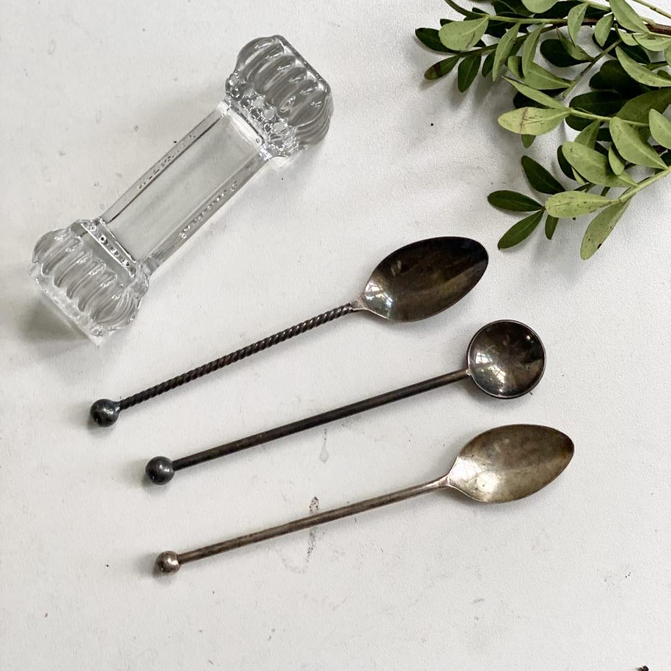 Ложка кофейная 12 см мельхиор (набор 3 шт.)