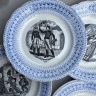 Тарелка декоративная говорящая Choisy-le-Roi 20 см Франция
