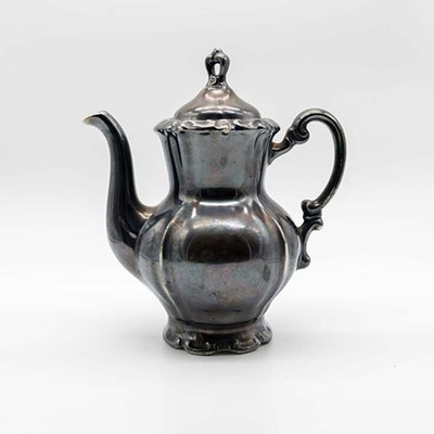 Чайник с крышкой, фарфор