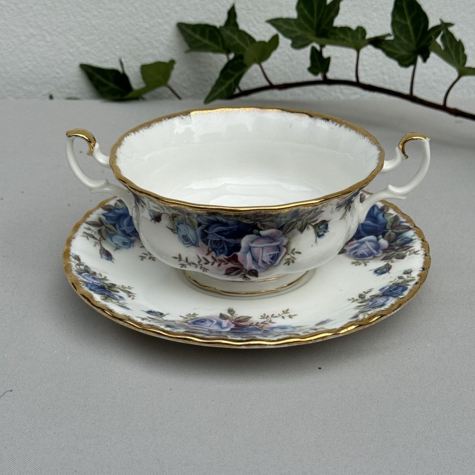 Бульонная пара Moonlight Rose Royal Albert 280 мл Англия     