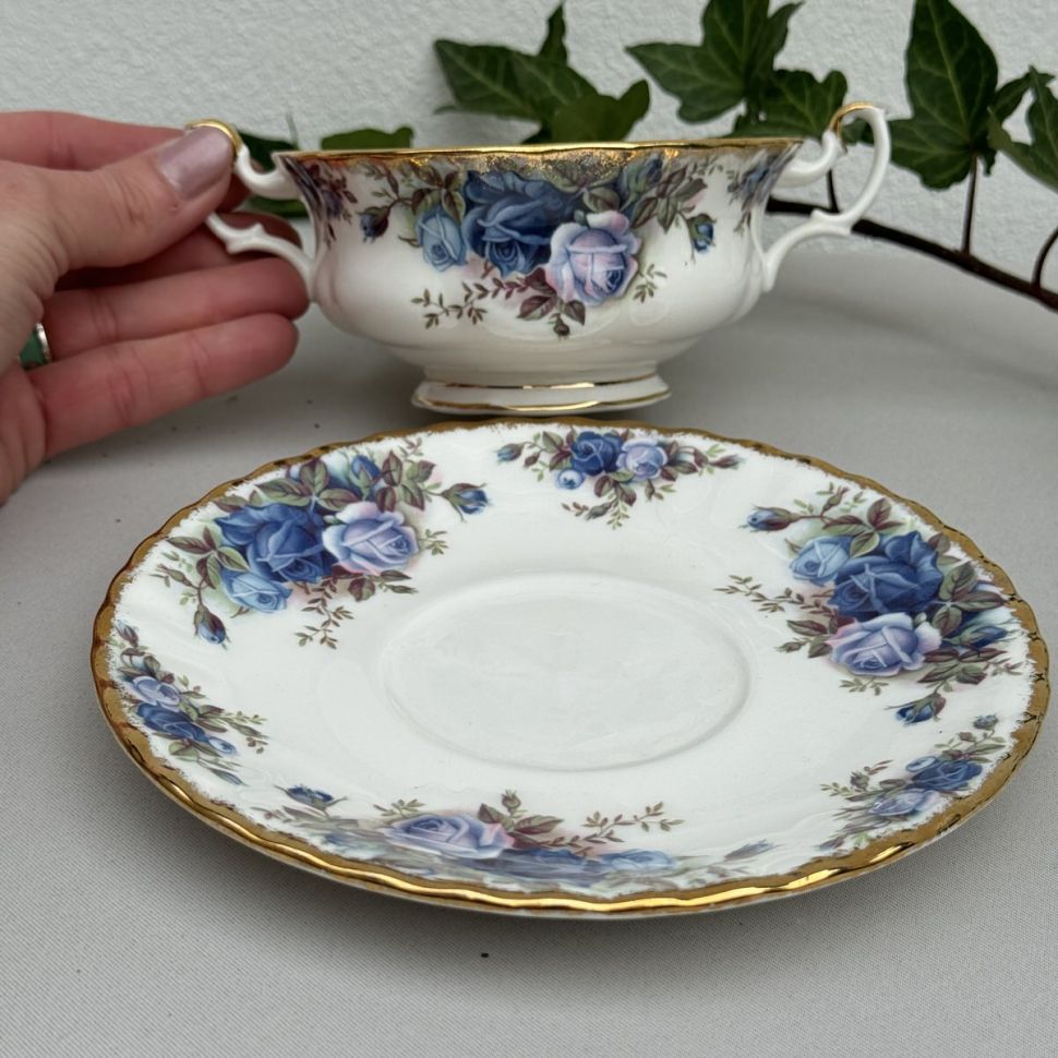 Бульонная пара Moonlight Rose Royal Albert 280 мл Англия     