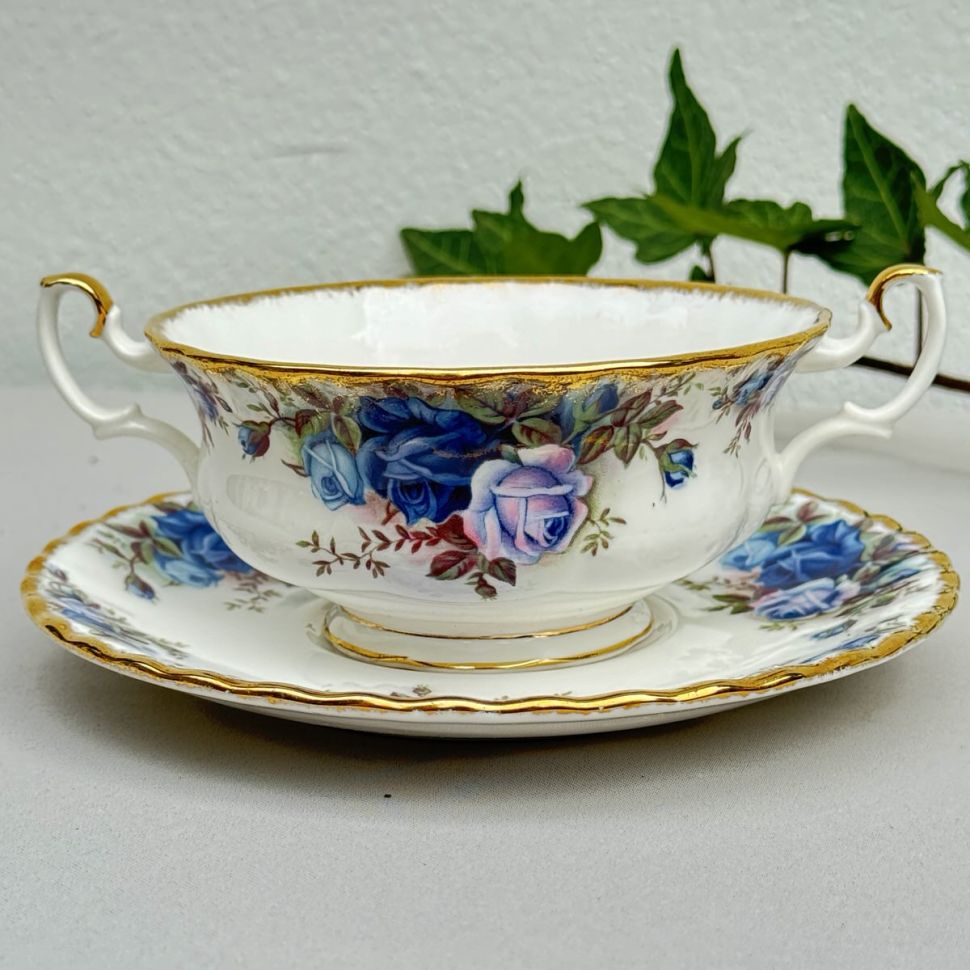 Бульонная пара Moonlight Rose Royal Albert 280 мл Англия     