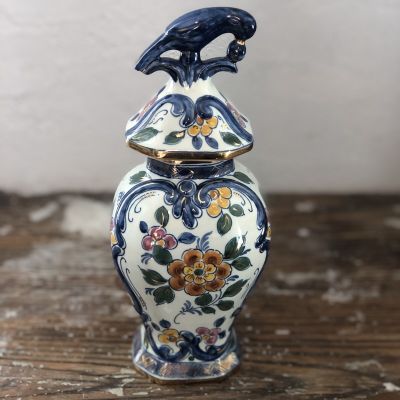 Ваза с крышкой 22 см Delft Голландия