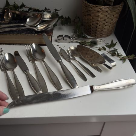 Нож для мяса Gero 33 см серебрение Голландия