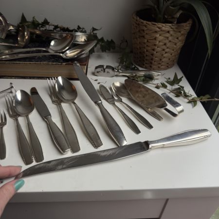 Нож для мяса Gero 33 см серебрение Голландия