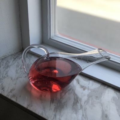 Декантер кувшин для вина ручная работа, трещина возле ручки