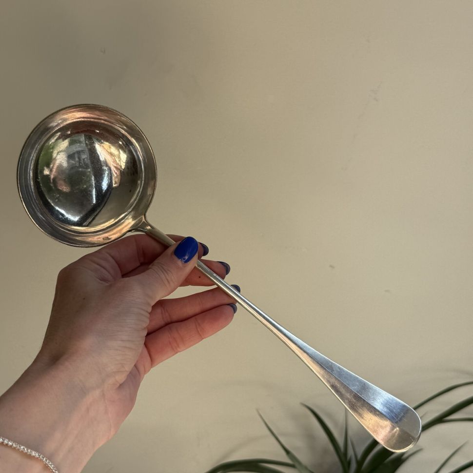 Половник Christofle 29 см серебрение Франция 150 лет