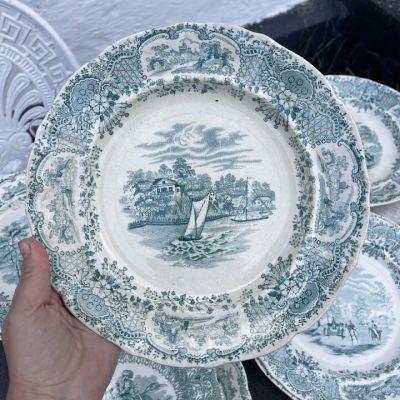 Тарелка Gustafsberg Royal Scenery 26 см Швеция