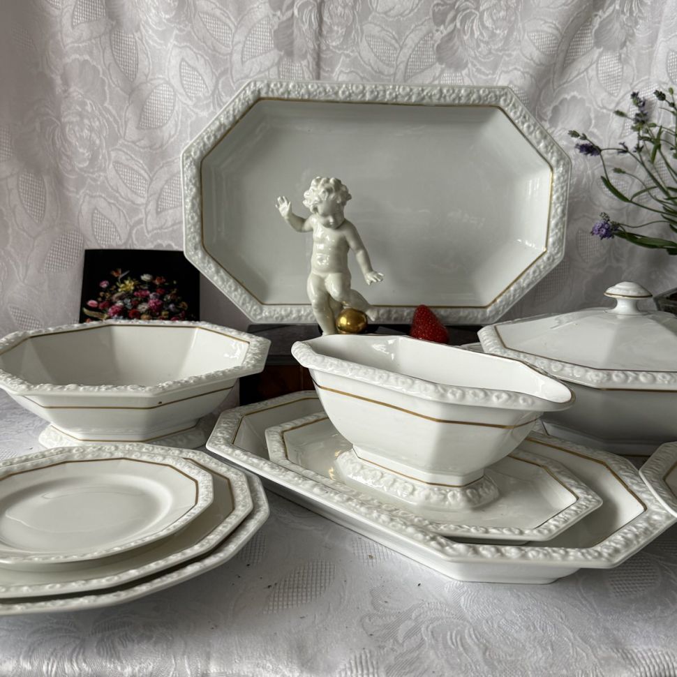 Чайная пара Rosenthal Classic с золотой каймой 200 мл Германия       