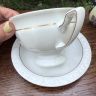 Чайная пара Rosenthal Classic с золотой каймой 200 мл Германия       