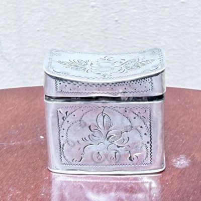 Ароматница 4 см серебро ручная работа 200 лет Голландия