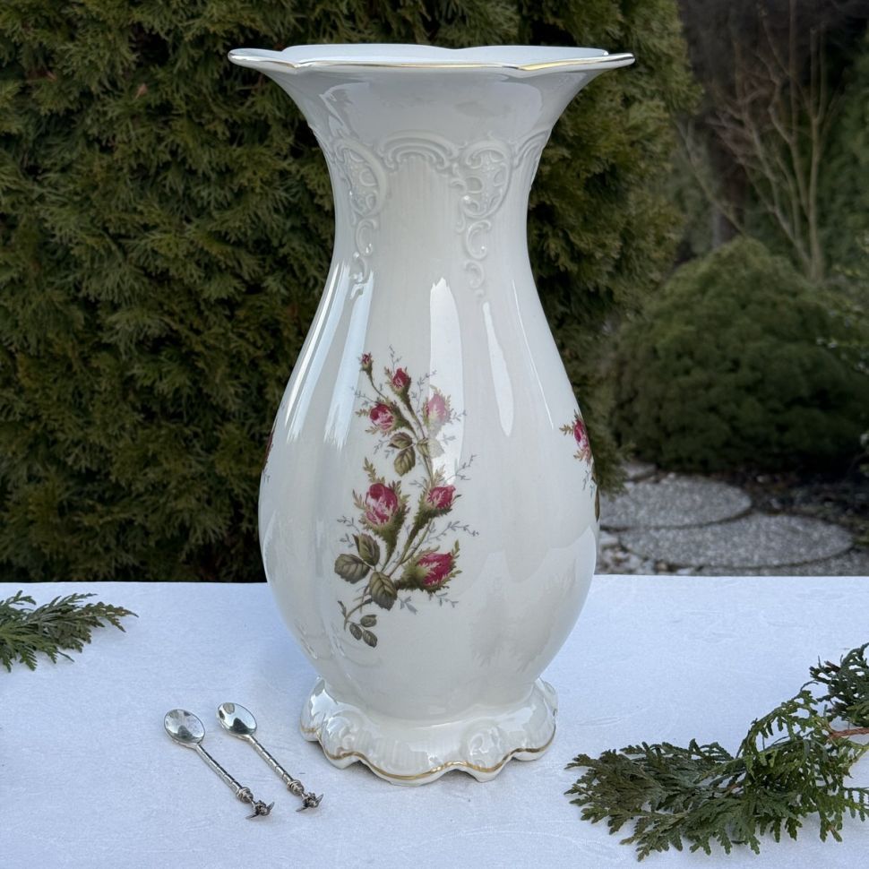 Ваза Rosenthal Sanssouci Elfenbein Ramona 35 см фарфор Германия