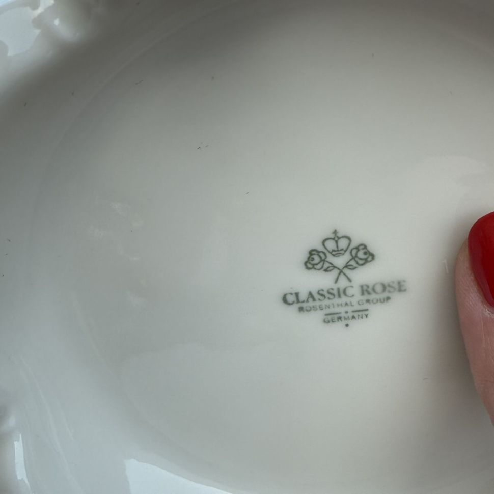 Ваза Rosenthal Sanssouci Elfenbein Ramona 35 см фарфор Германия