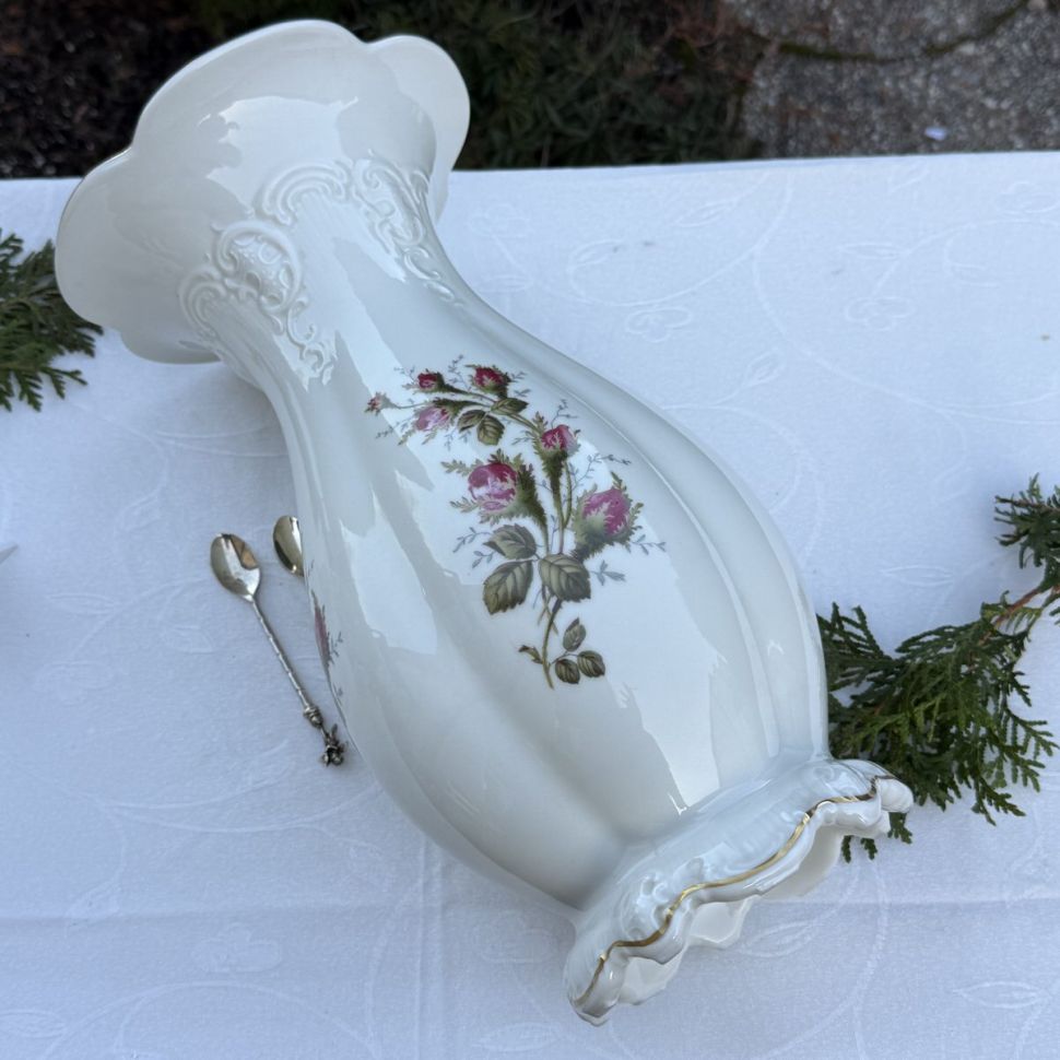 Ваза Rosenthal Sanssouci Elfenbein Ramona 35 см фарфор Германия