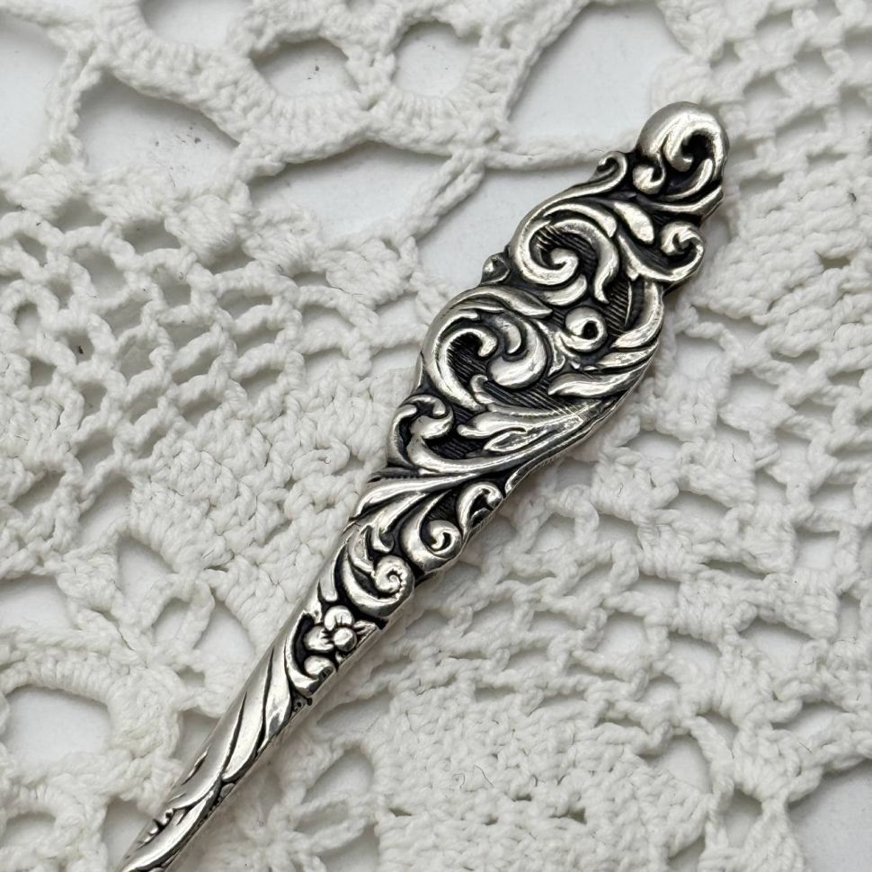 Вилка трезубец Sola 13 см серебрение 90