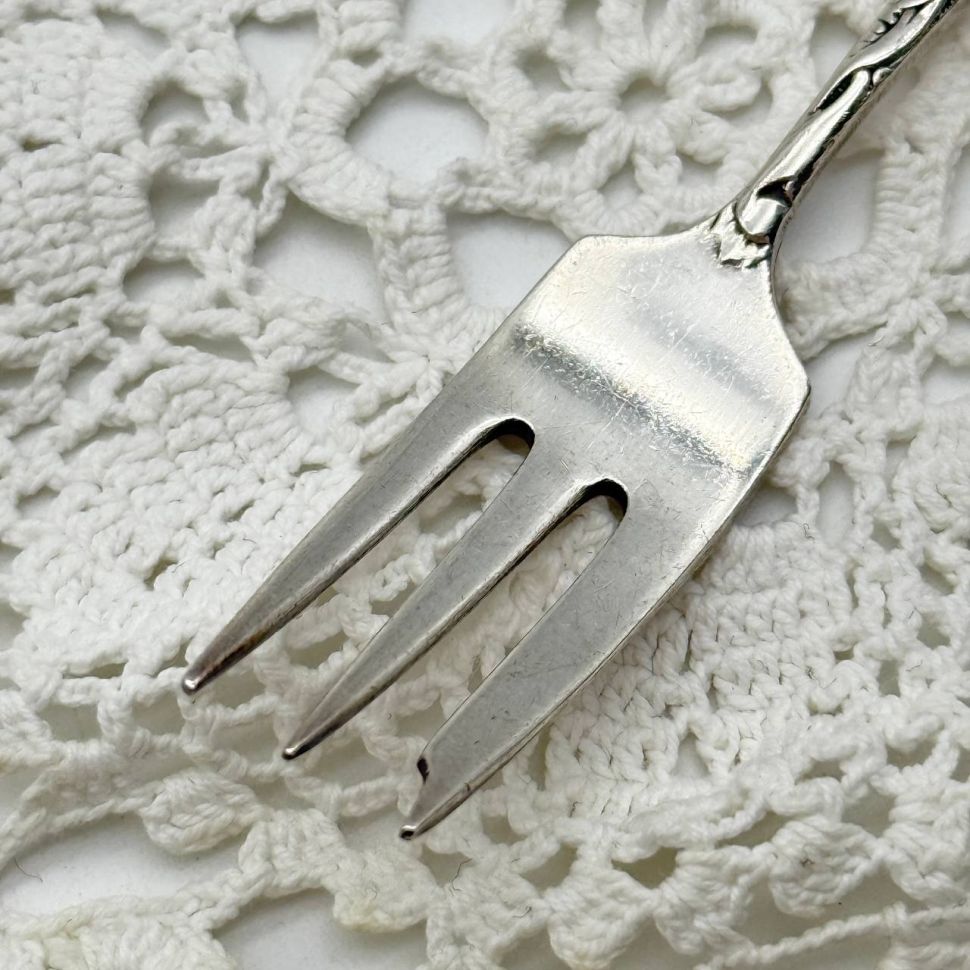 Вилка трезубец Sola 13 см серебрение 90