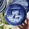 Тарелка ежегодная 1980 Royal Copenhagen Дания